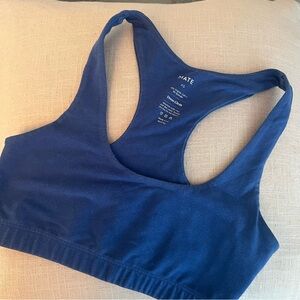 MATE Royal Blue Racerback Sports Bra